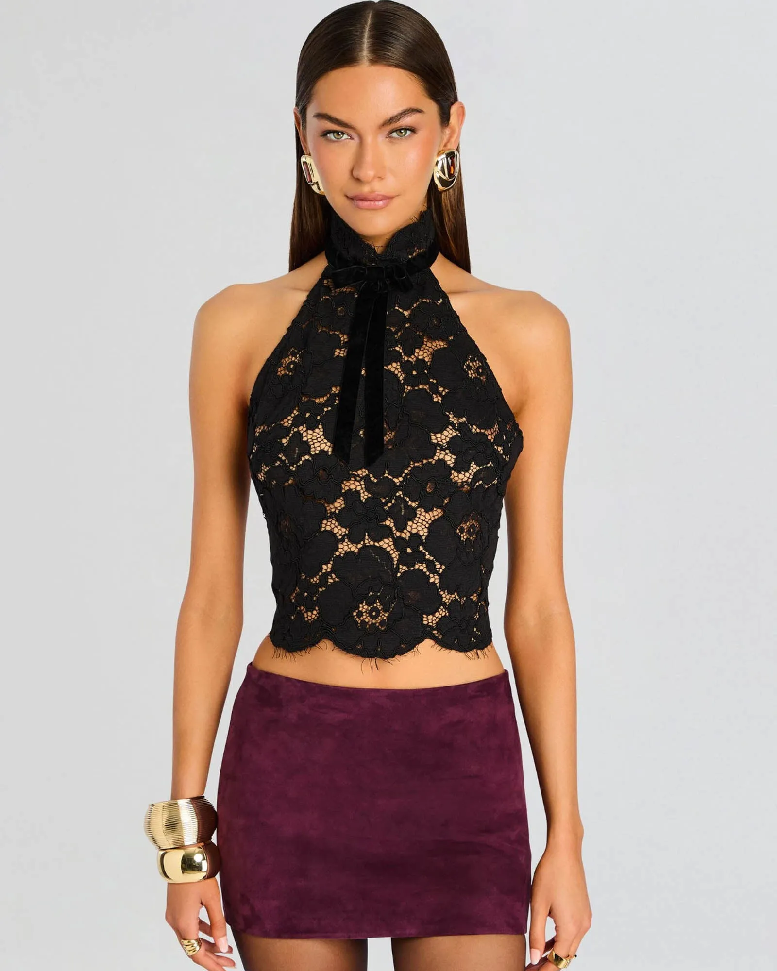 Ravenna Lace Top sold by TNT Fashion