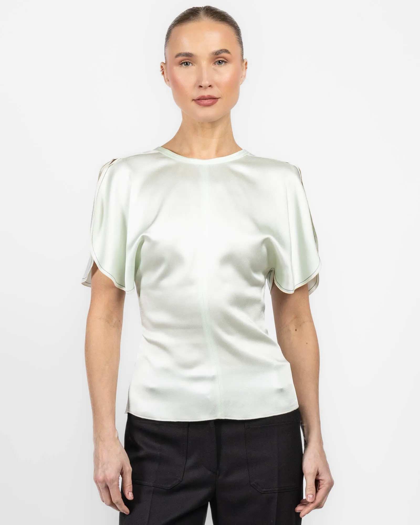 Drape Sleeve Top sold by TNT Fashion