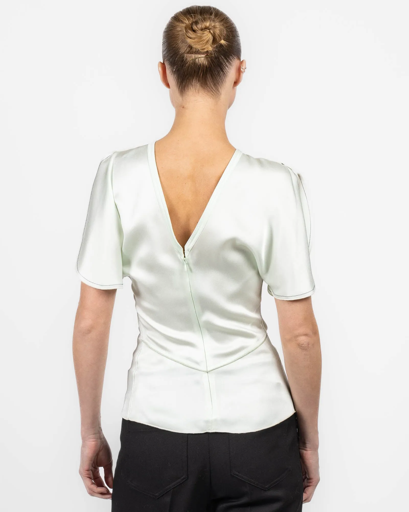 Drape Sleeve Top sold by TNT Fashion product image thumbnail 3