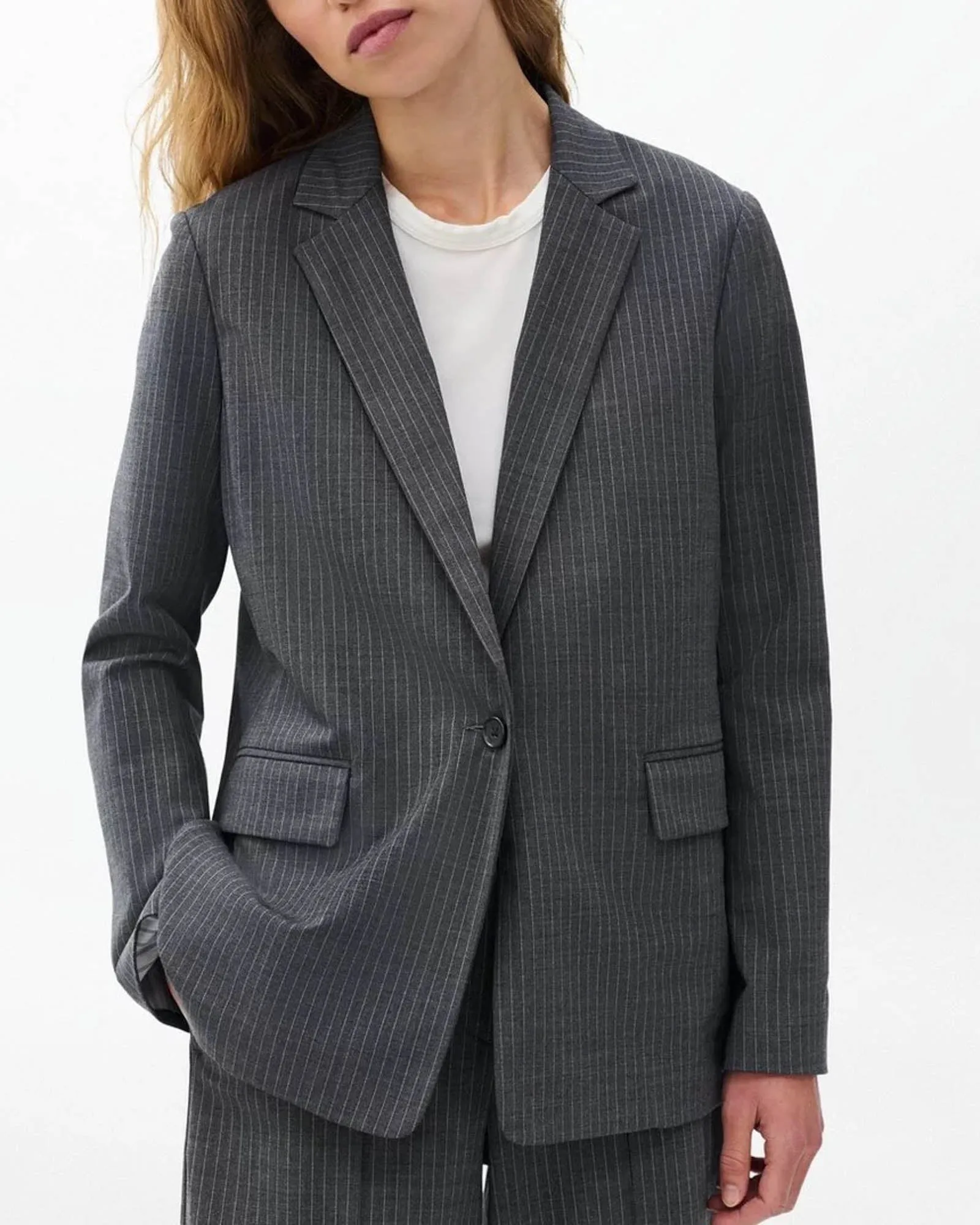 Jennifer Striped Blazer Combo sold by TNT Fashion product image thumbnail 4