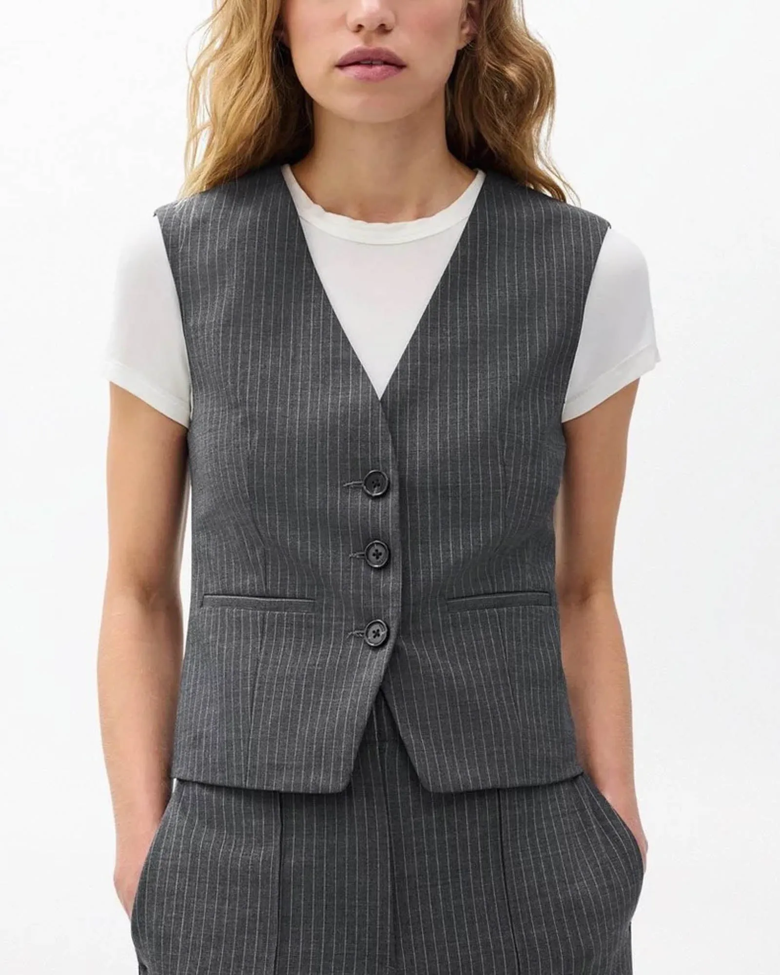 Jennifer Striped Blazer Combo sold by TNT Fashion product image thumbnail 5