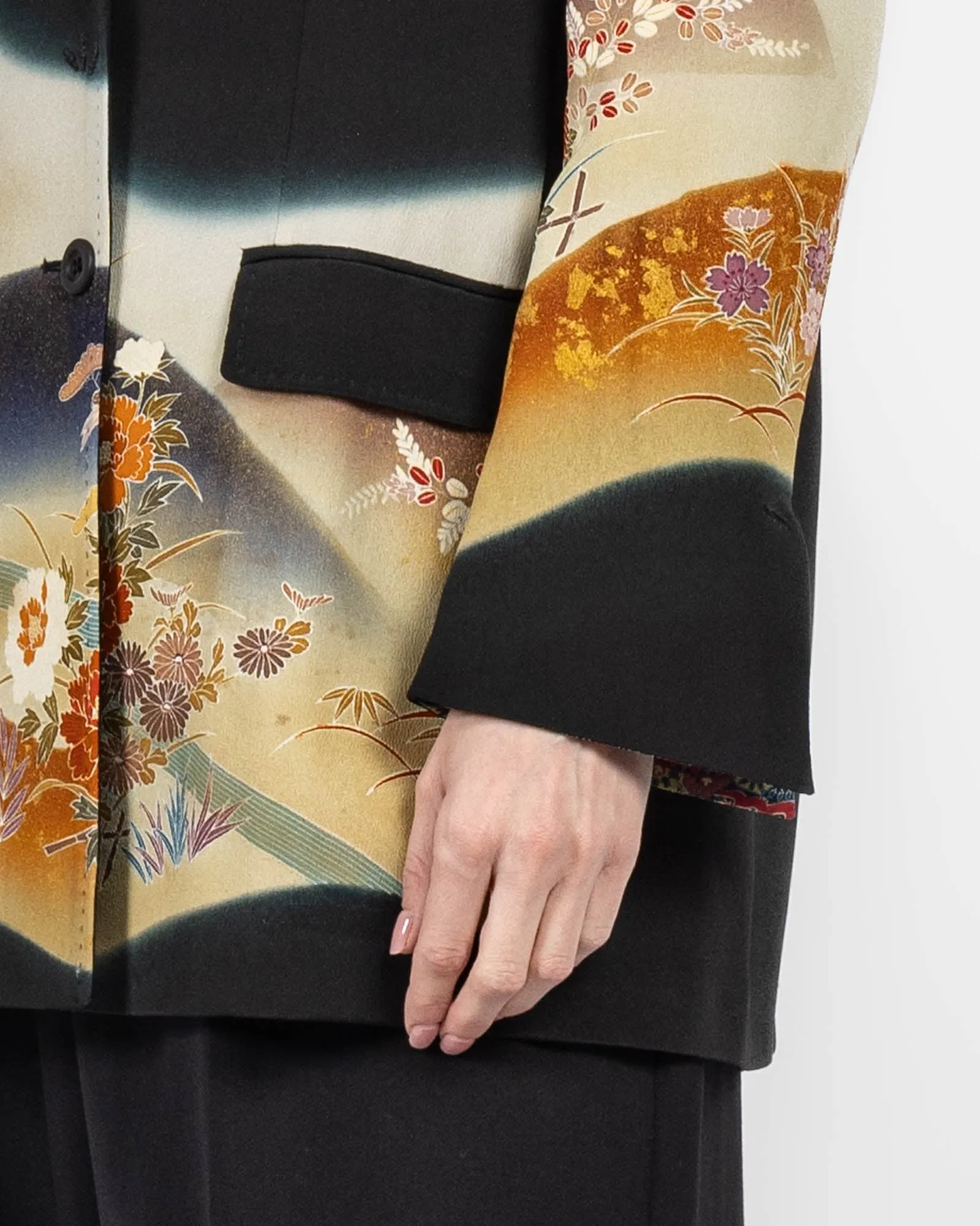 Flared Double-Breasted Kimono Jacket sold by TNT Fashion product image thumbnail 5