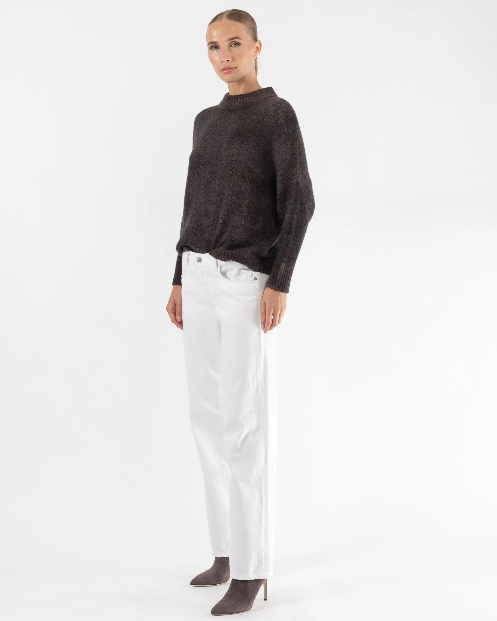 Mock Neck Silk Sweater sold by TNT Fashion product image thumbnail 4