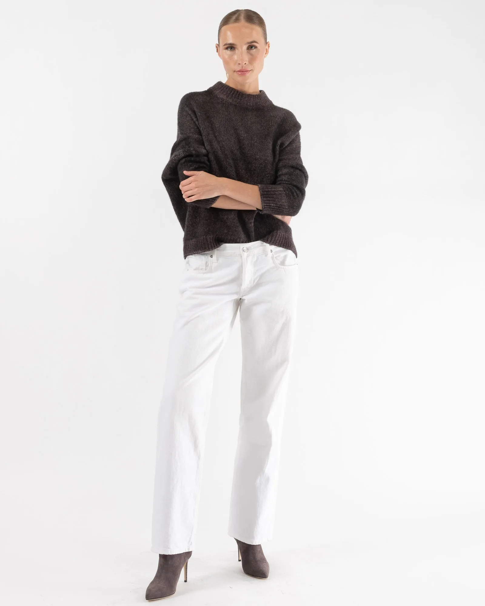 Mock Neck Silk Sweater sold by TNT Fashion product image thumbnail 2