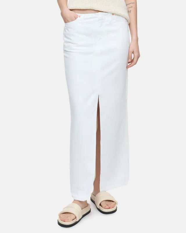 Denim Maxi Skirt sold by TNT Fashion