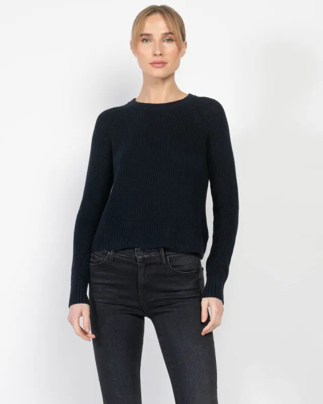 Distressed Scallop Shaker Sweater sold by TNT Fashion