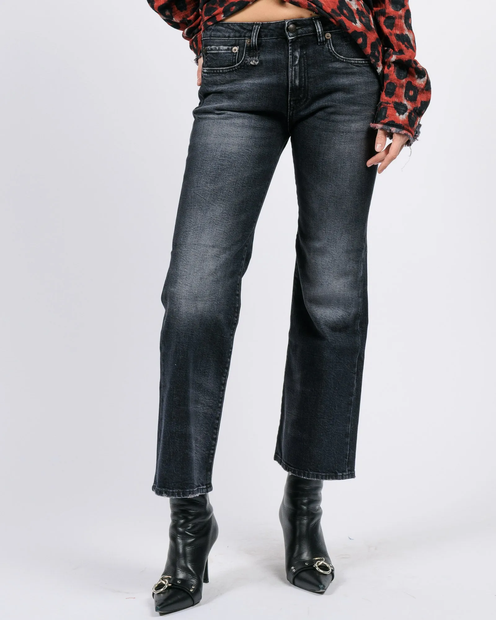 Joan Crop Flare Jeans sold by TNT Fashion