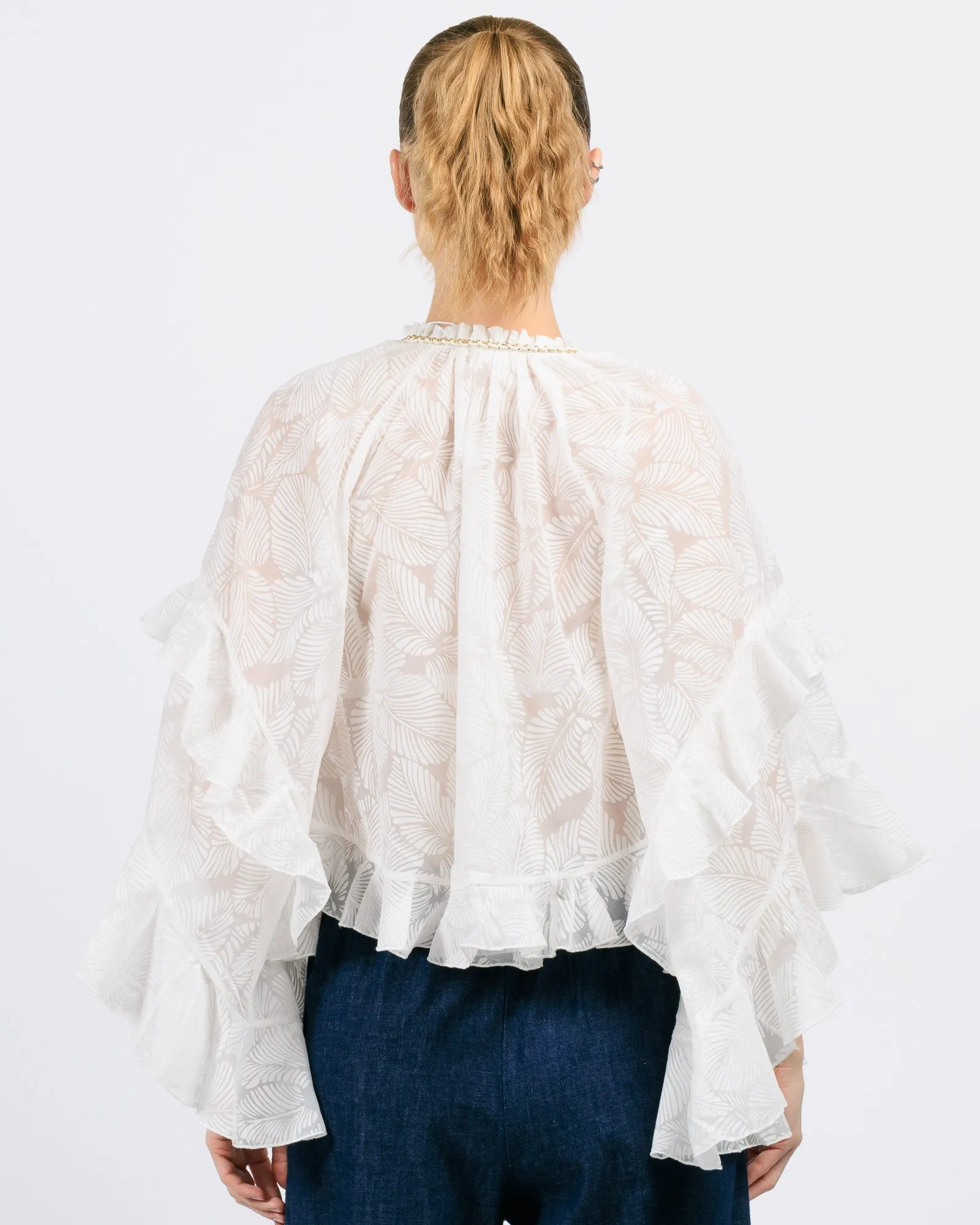 Ruffles Blouse sold by TNT Fashion product image thumbnail 4