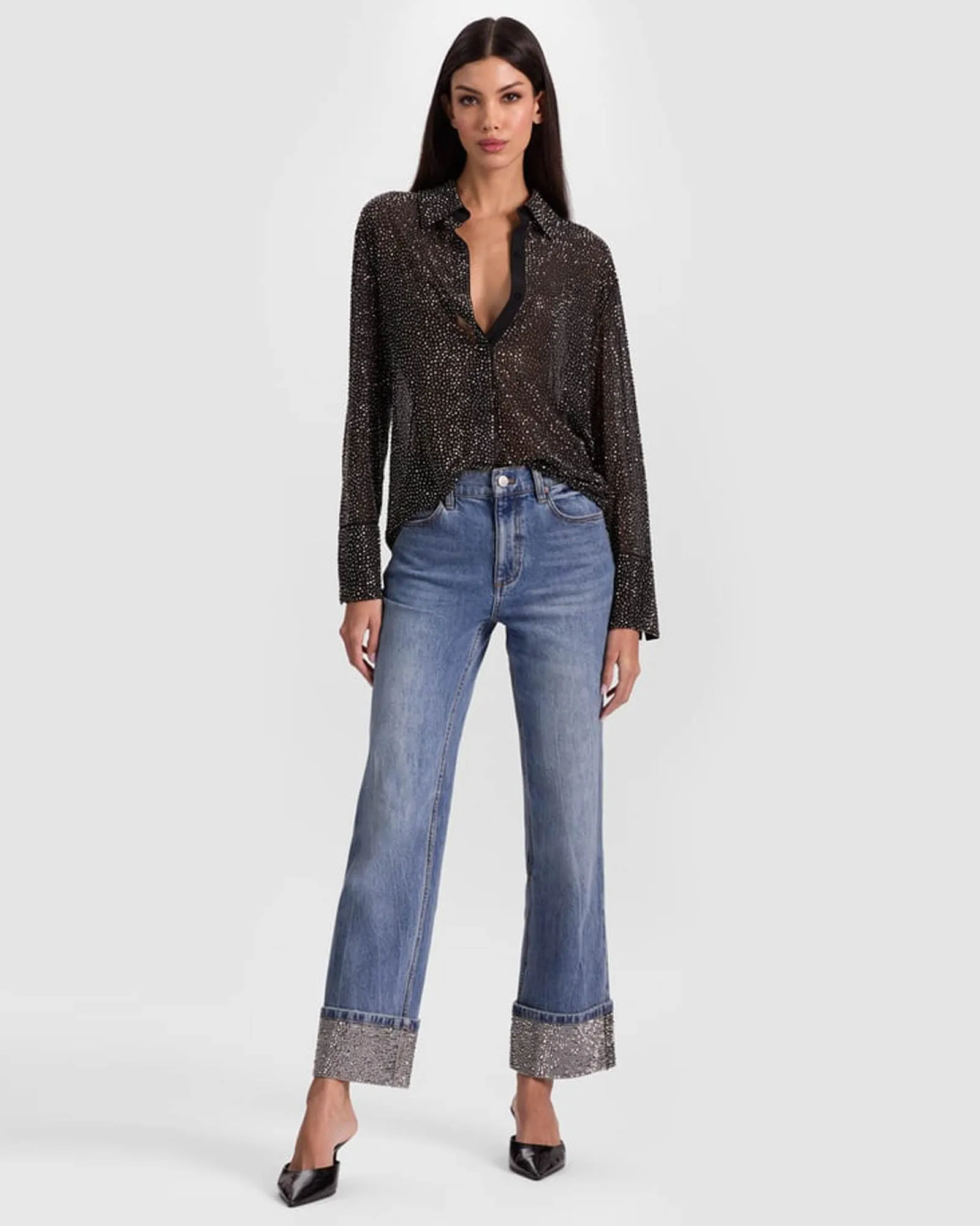 Chic Embellished Jeans sold by TNT Fashion product image thumbnail 2