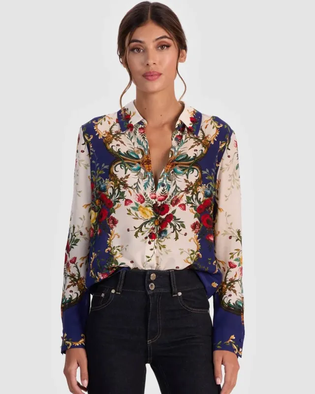 Willa Placket Top sold by TNT Fashion