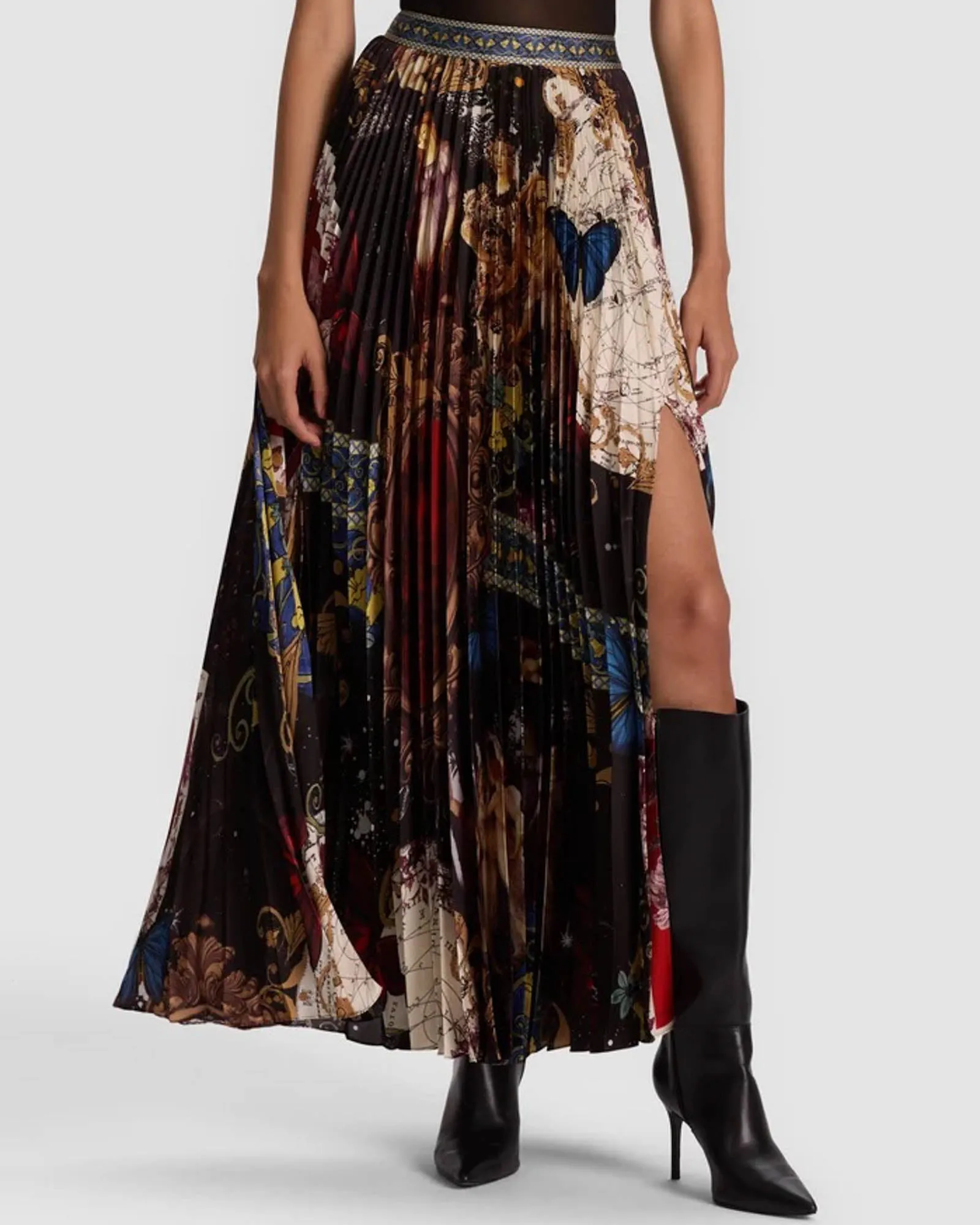 Katz Pleat Skirt sold by TNT Fashion