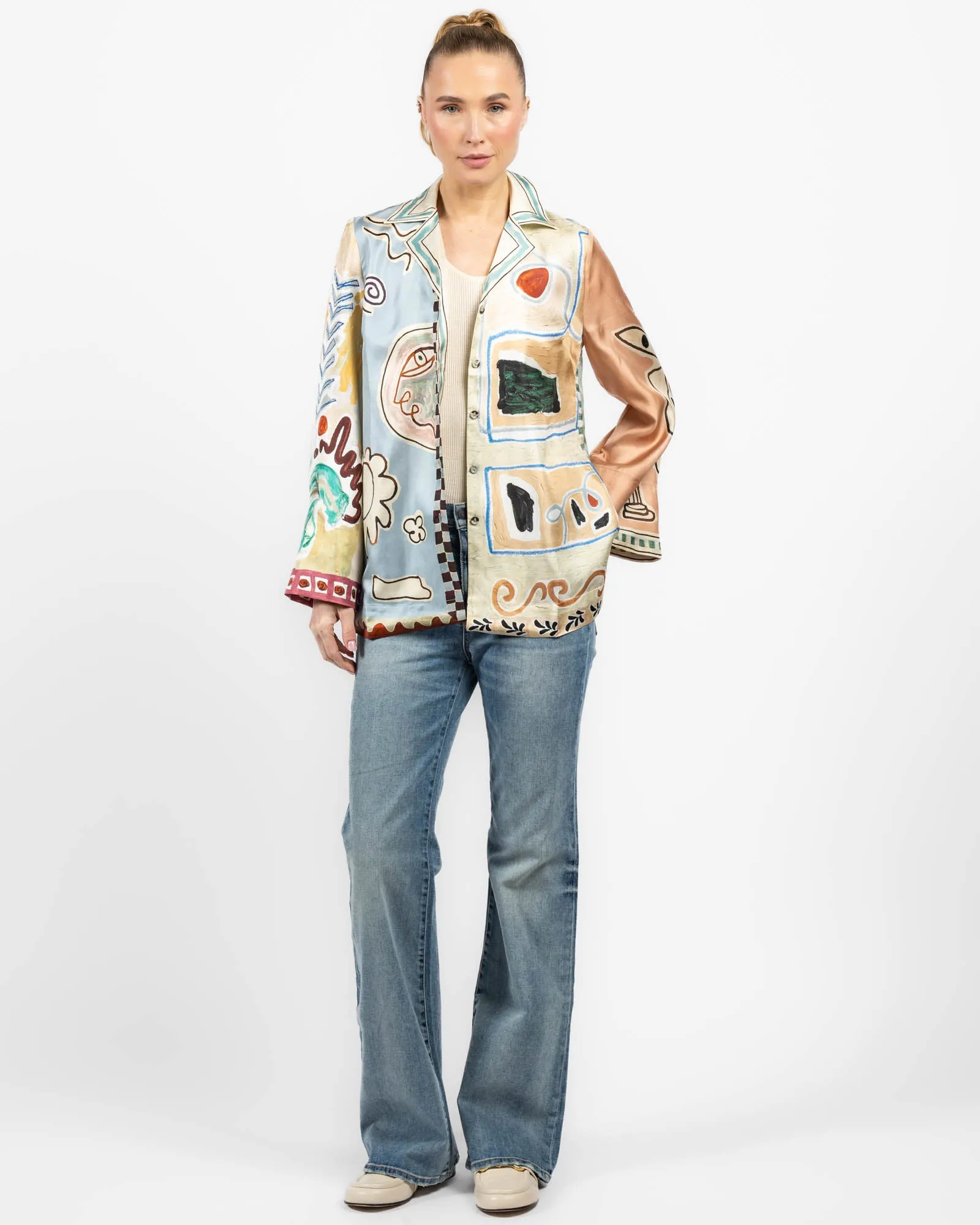 Michelle Silk Shirt sold by TNT Fashion product image thumbnail 2