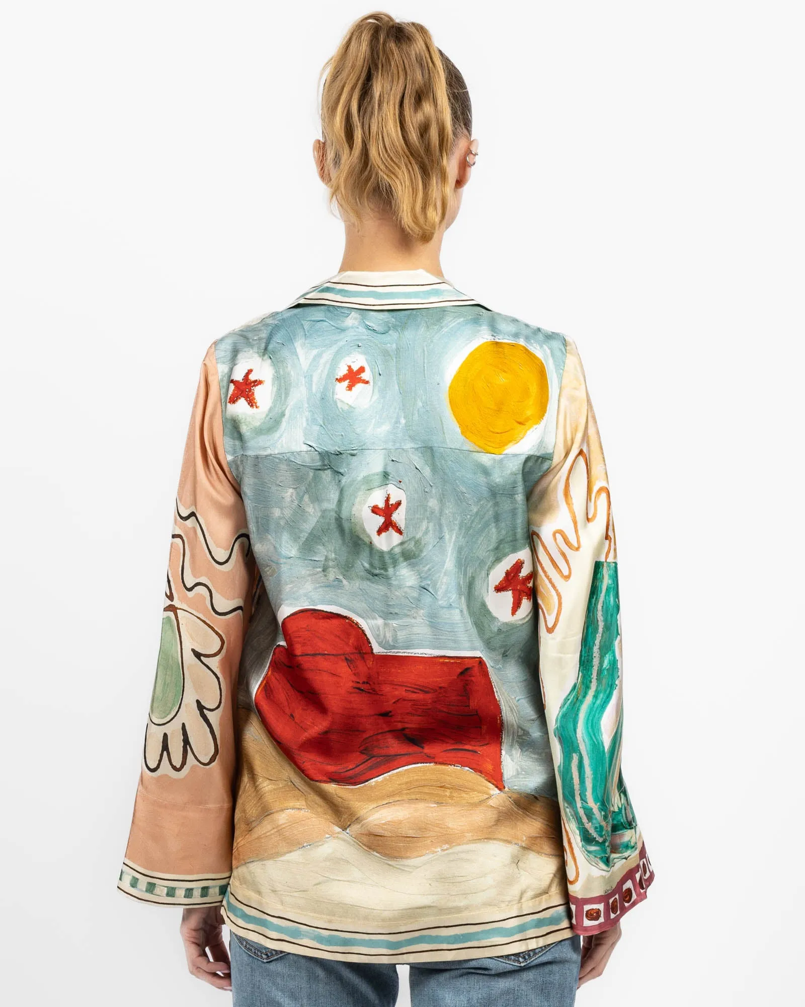 Michelle Silk Shirt sold by TNT Fashion product image thumbnail 3
