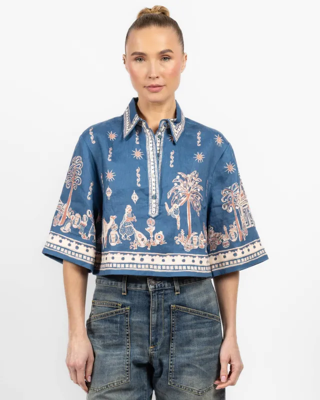 Acacia Crop Shirt sold by TNT Fashion