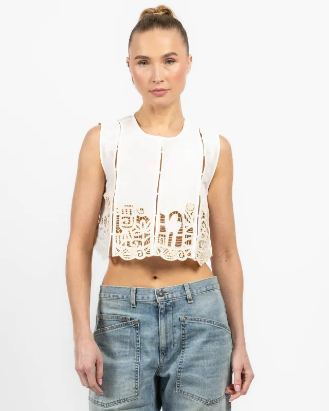Rosemary Embroidered Top sold by TNT Fashion