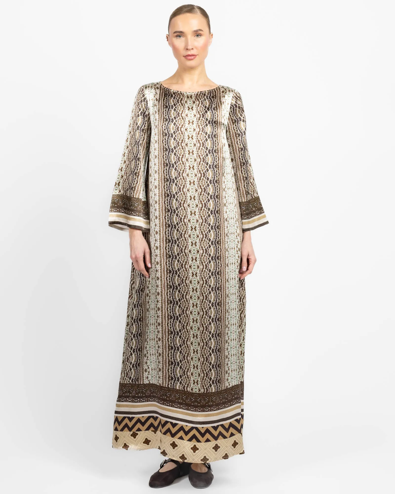 Mutka 3/4 Sleeve Dress sold by TNT Fashion