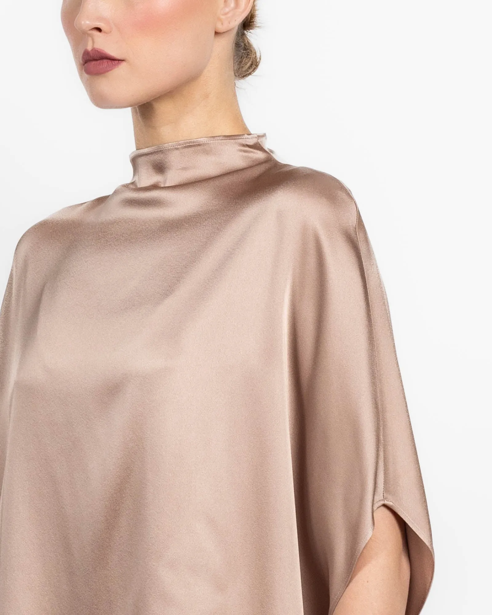 Satin Cape Tee sold by TNT Fashion product image thumbnail 5