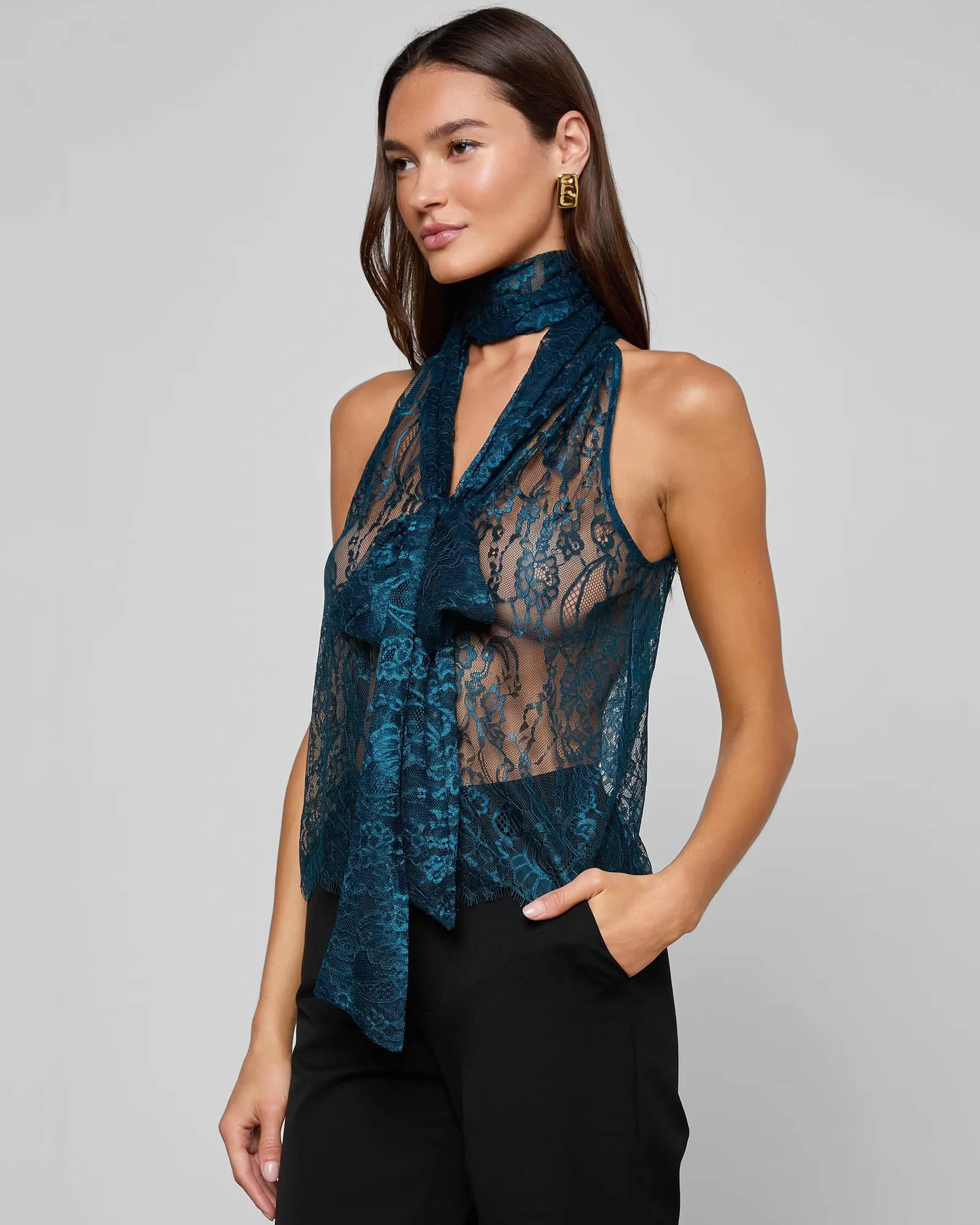 Reece Tie Blouse sold by TNT Fashion product image thumbnail 4