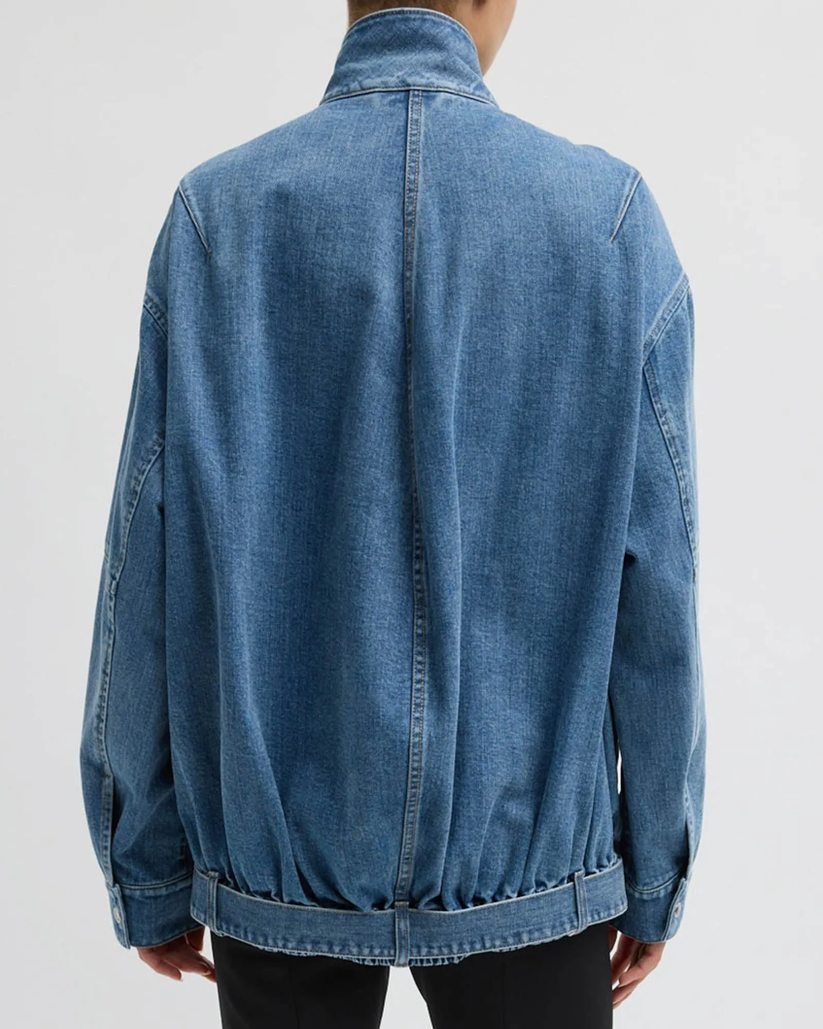 Denim Moto Bomber sold by TNT Fashion product image thumbnail 3