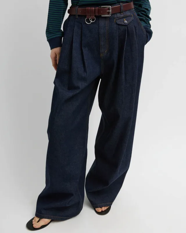 Triple Pleat Jeans sold by TNT Fashion