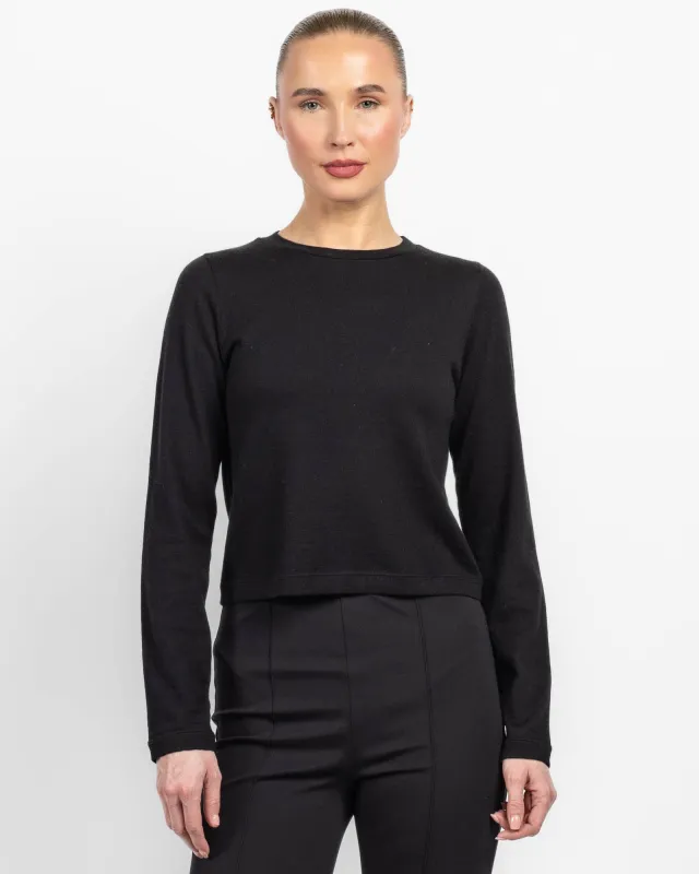 Lisa Long Sleeve Crop Top sold by TNT Fashion