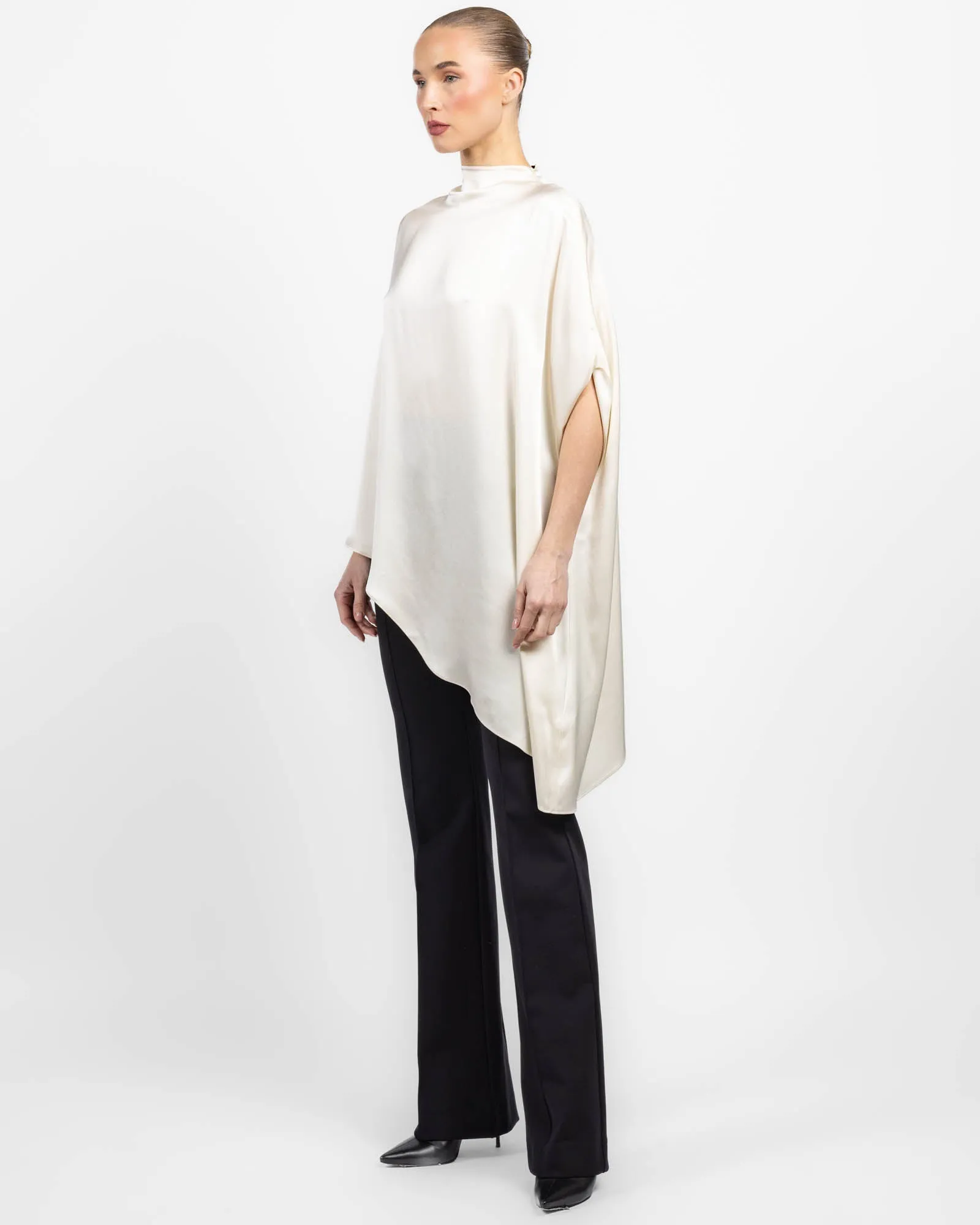 Asymmetric Cape Top sold by TNT Fashion product image thumbnail 4