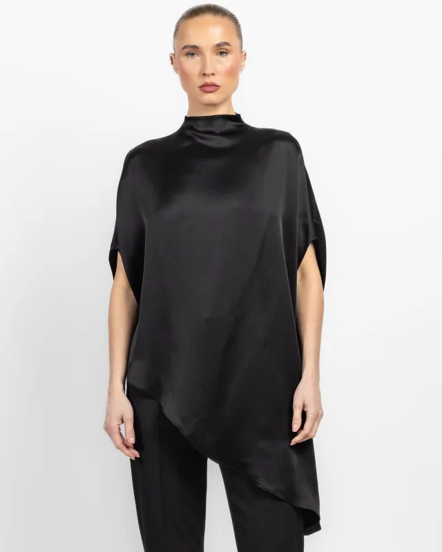 Asymmetric Cape Top sold by TNT Fashion