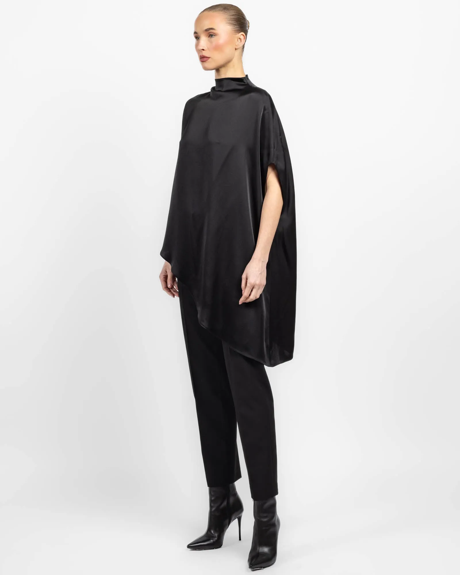 Asymmetric Cape Top sold by TNT Fashion product image thumbnail 4
