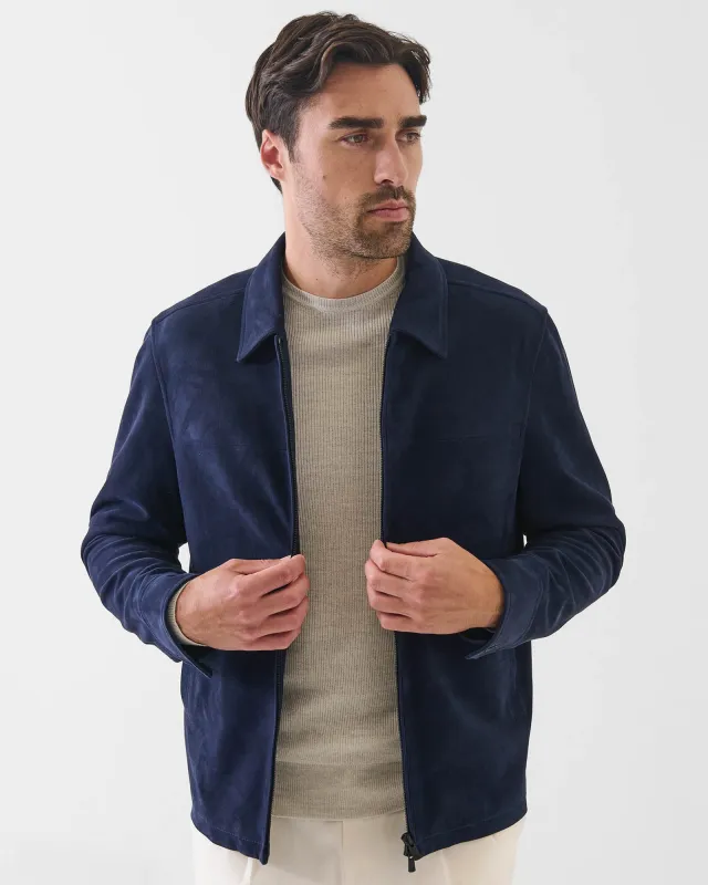 Suede Zip Jacket sold by TNT Fashion