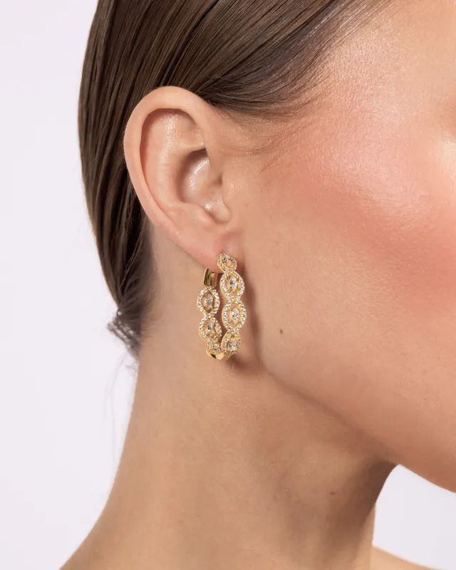 Mini Sylvie Hoop sold by TNT Fashion