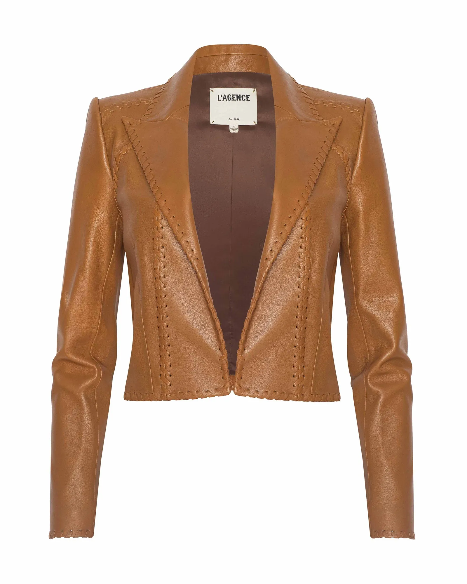 Dulcie Leather Blazer sold by TNT Fashion product image thumbnail 5