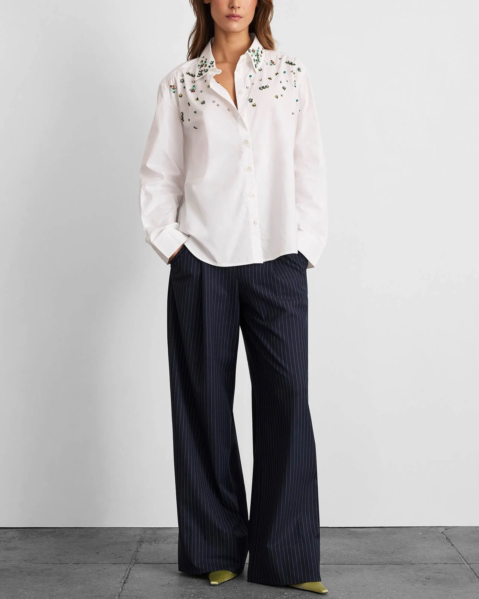 Margaux Embellished Shirt sold by TNT Fashion product image thumbnail 2