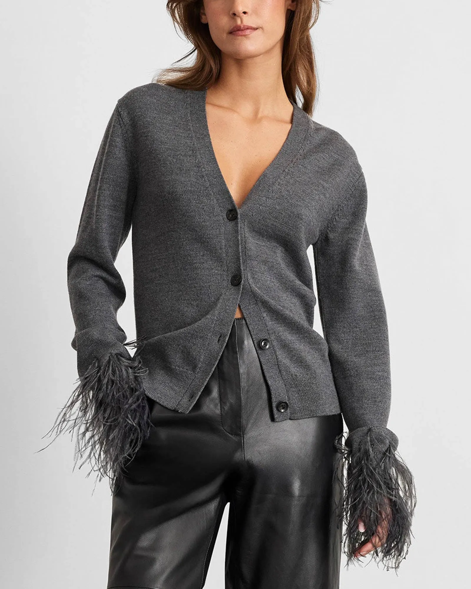 Charlotte Feather Cardigan sold by TNT Fashion