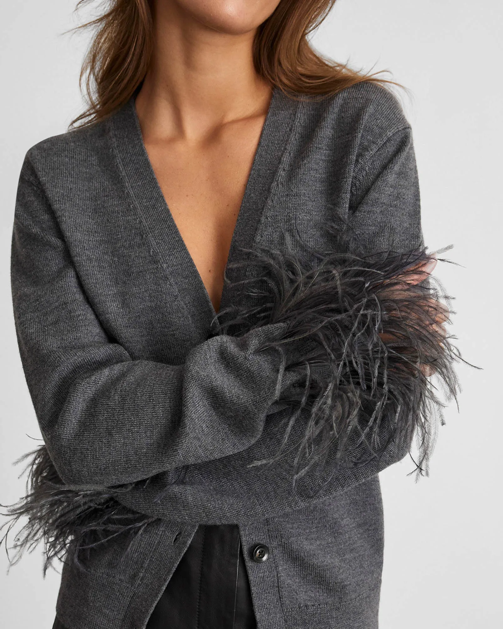 Charlotte Feather Cardigan sold by TNT Fashion product image thumbnail 4