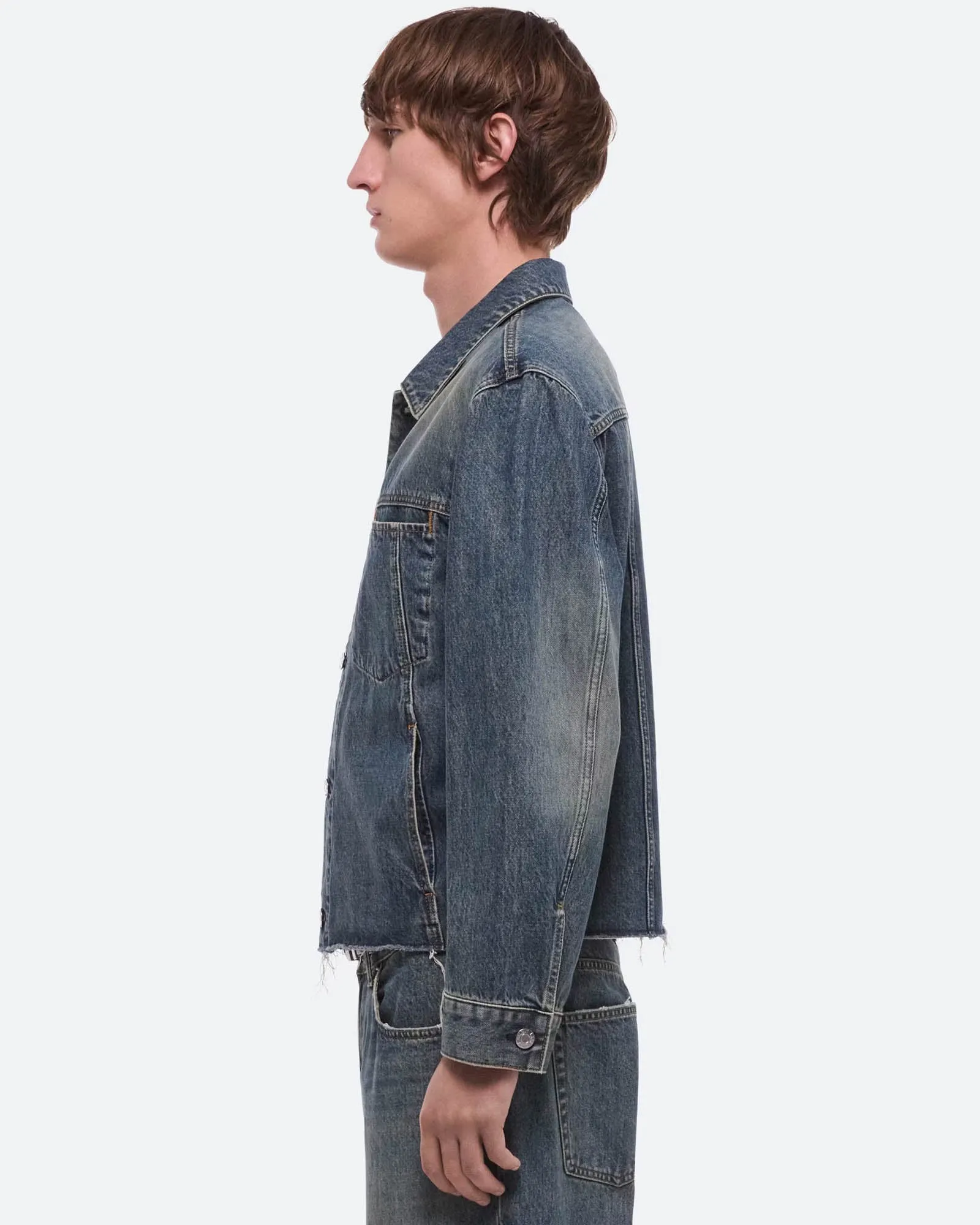 Crop Trucker Jacket sold by TNT Fashion product image thumbnail 4