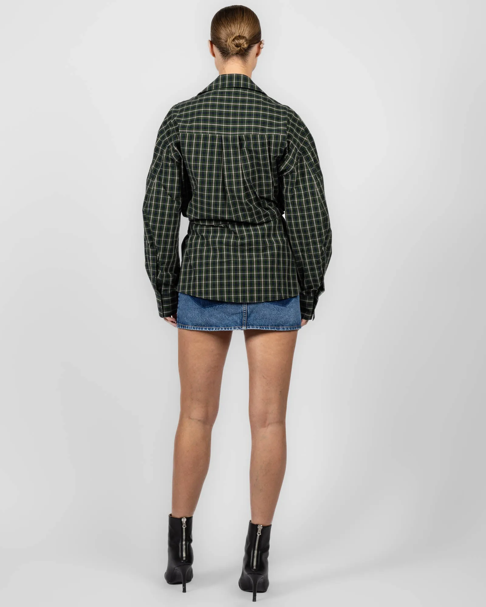 Mini Wrap Contrast Dress sold by TNT Fashion product image thumbnail 3