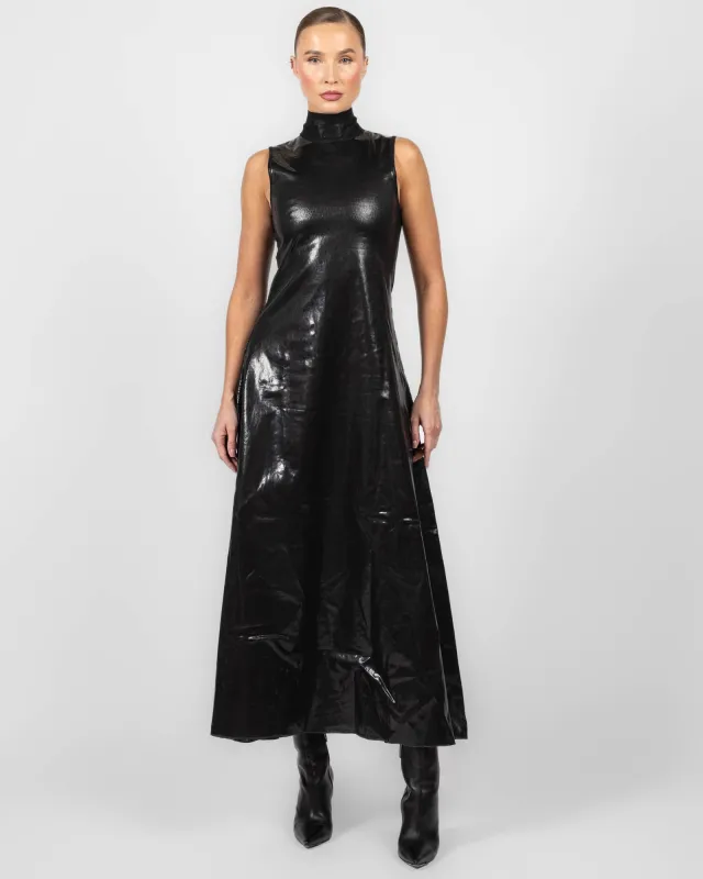 Turtleneck Sleeveless Dress sold by TNT Fashion