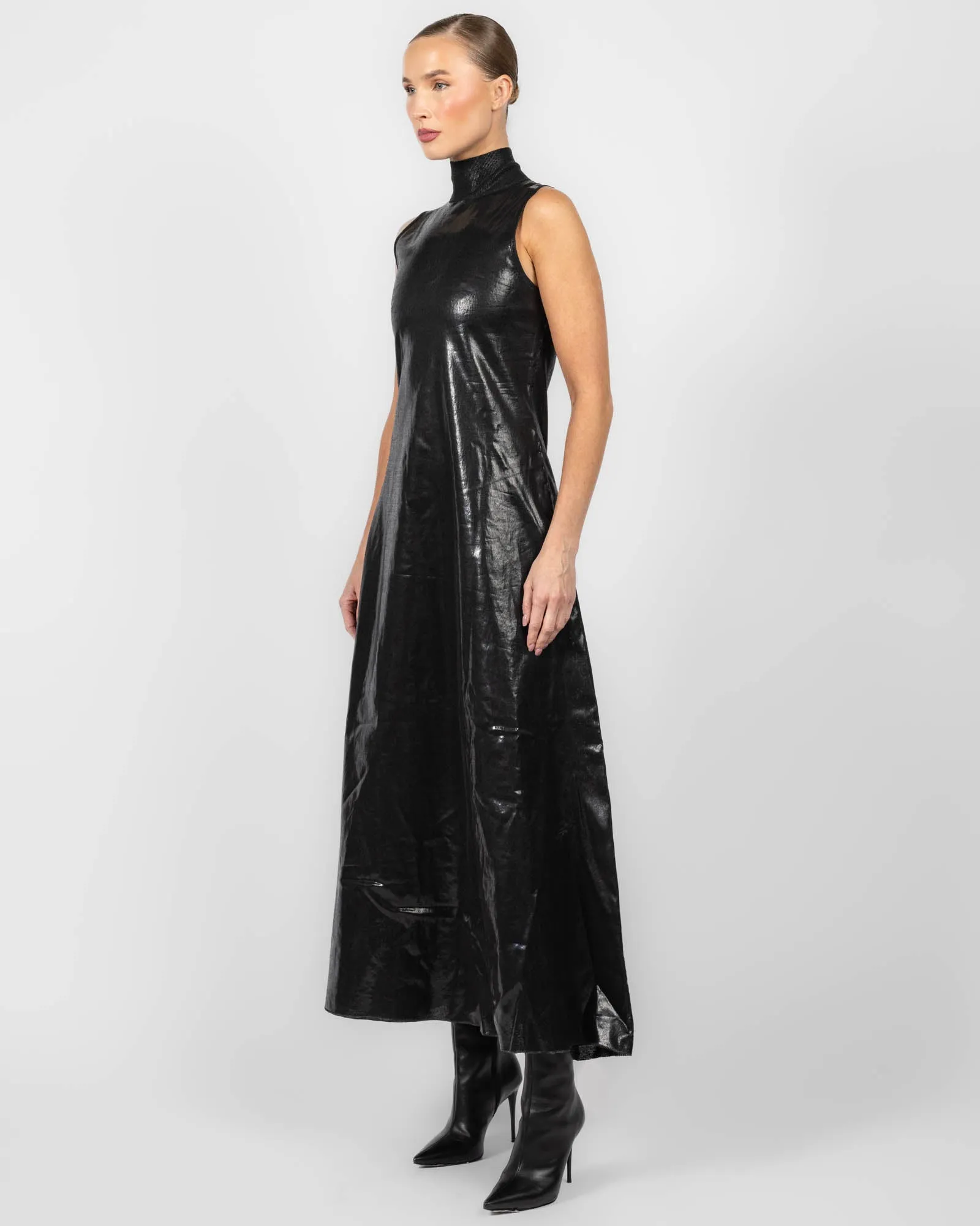 Turtleneck Sleeveless Dress sold by TNT Fashion product image thumbnail 4