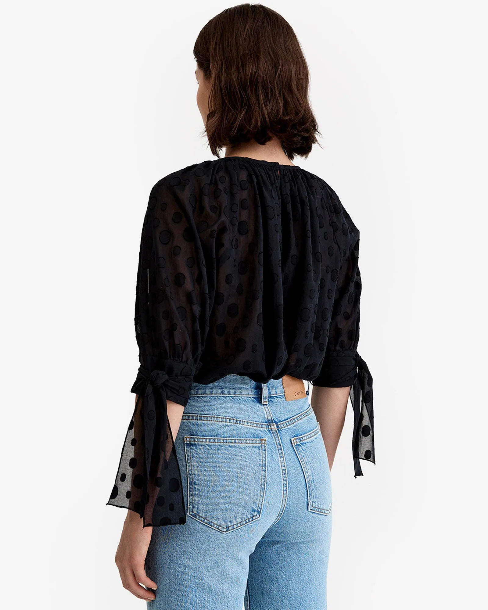 Tie Sleeve Blouse sold by TNT Fashion product image thumbnail 2