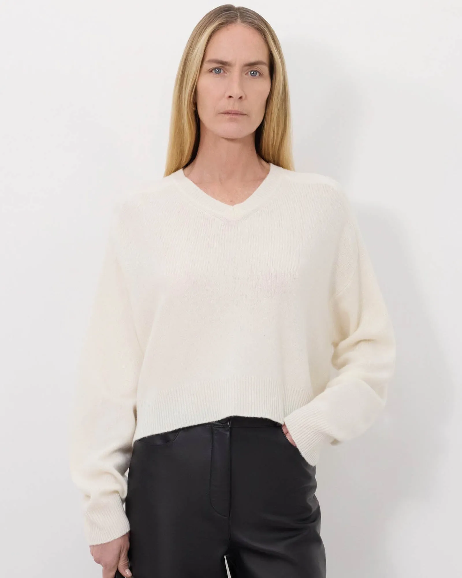 Anzor V-Neck Sweater sold by TNT Fashion