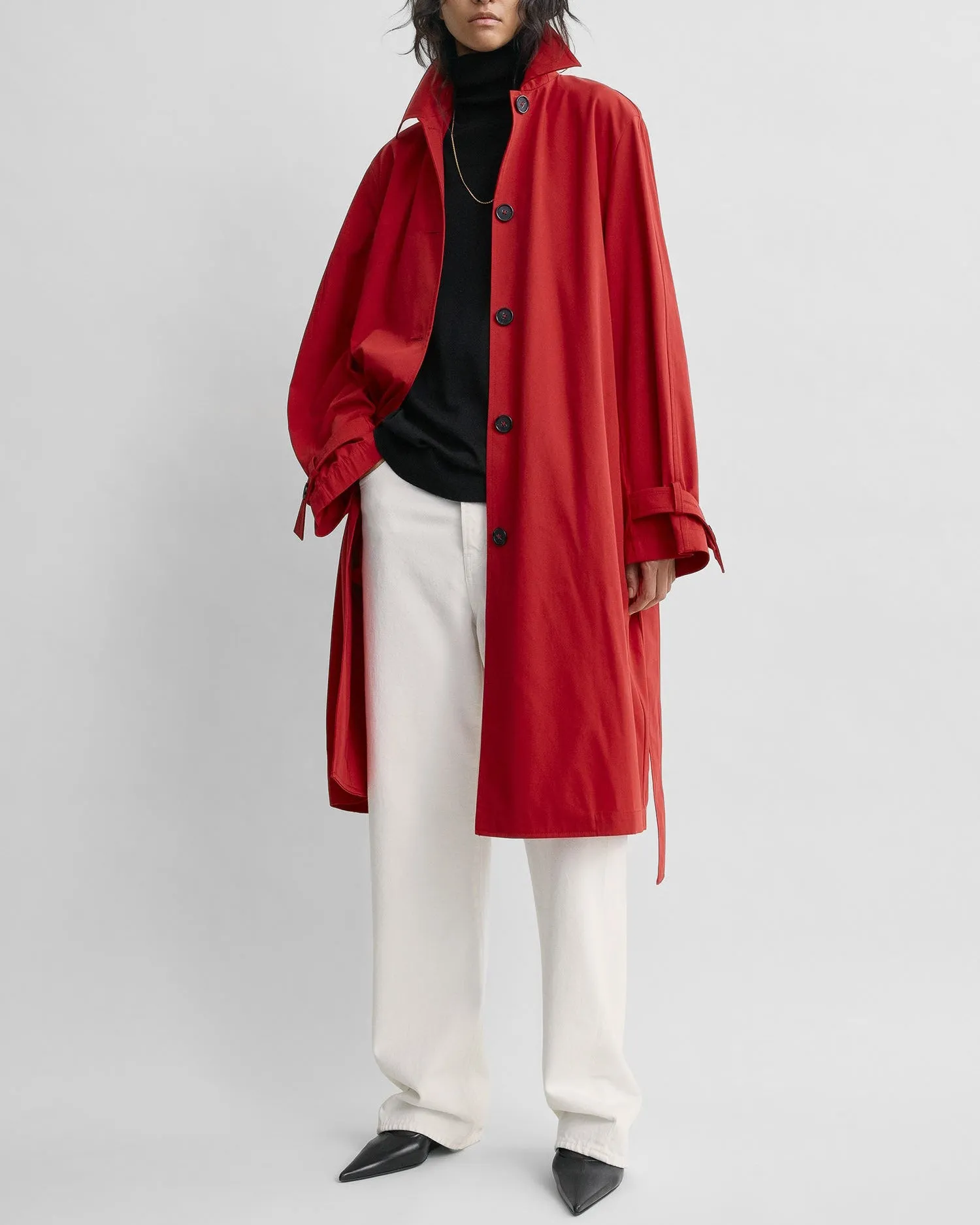 Light Spring Trench Coat sold by TNT Fashion product image thumbnail 2