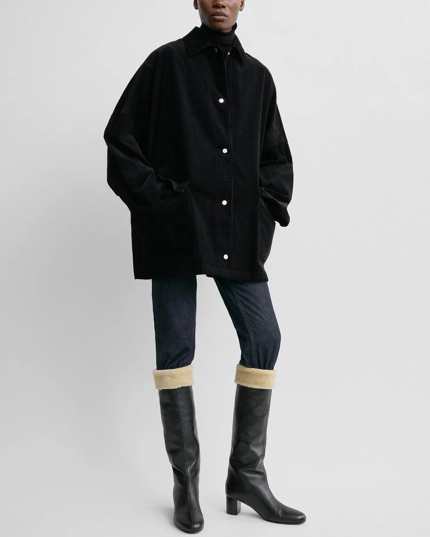 Cord Overshirt Jacket sold by TNT Fashion product image thumbnail 2