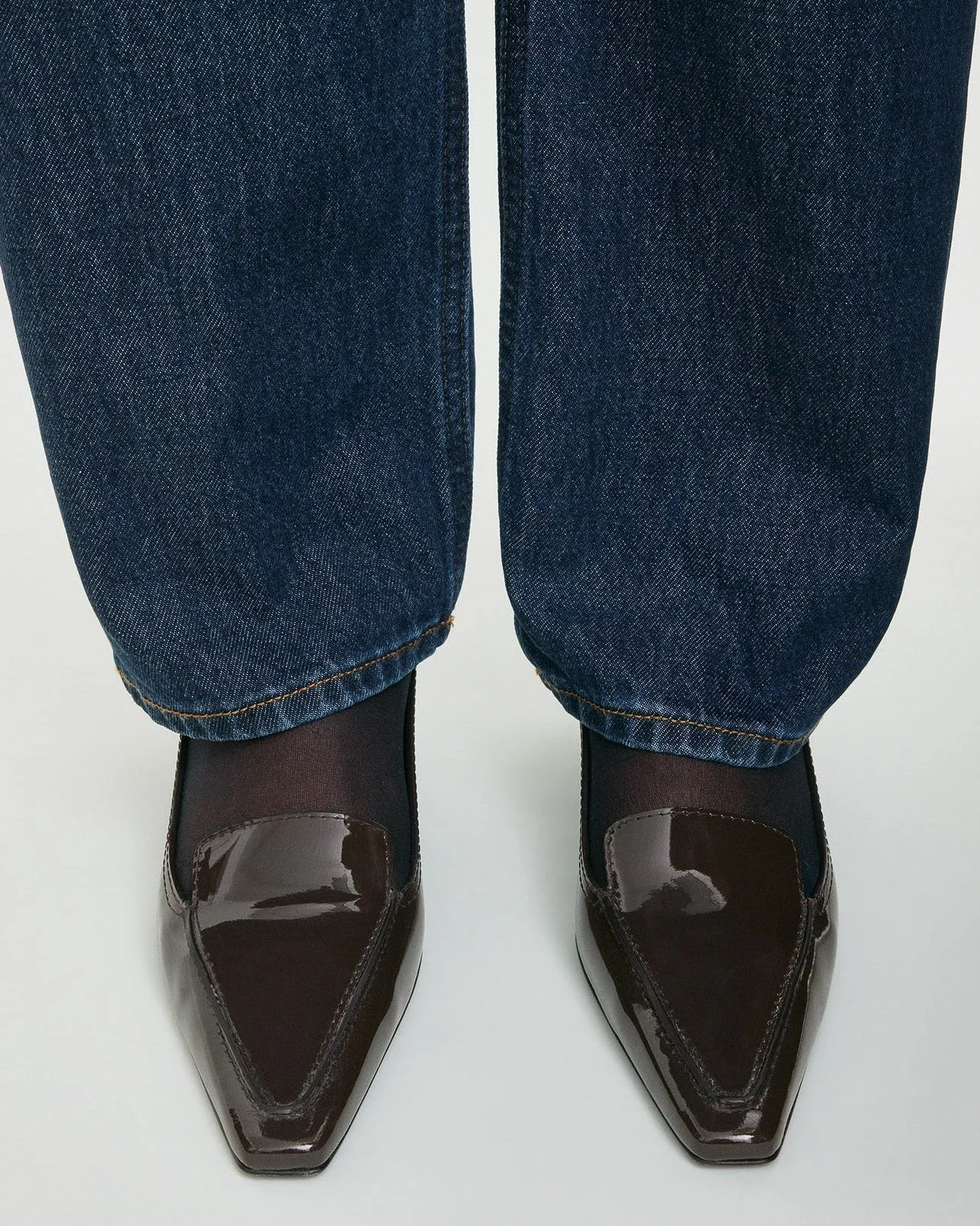 Patent Loafer Pumps sold by TNT Fashion product image thumbnail 5