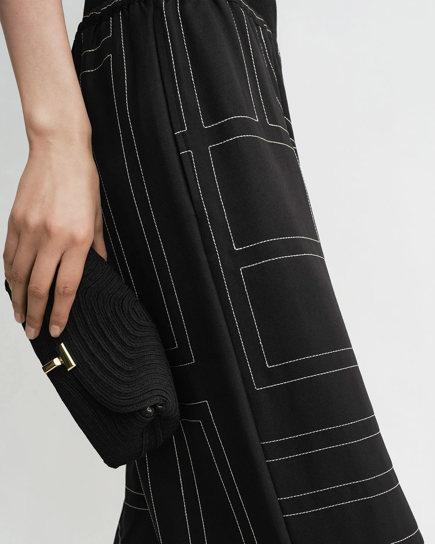 Monogram Silk PJ Bottoms sold by TNT Fashion product image thumbnail 5