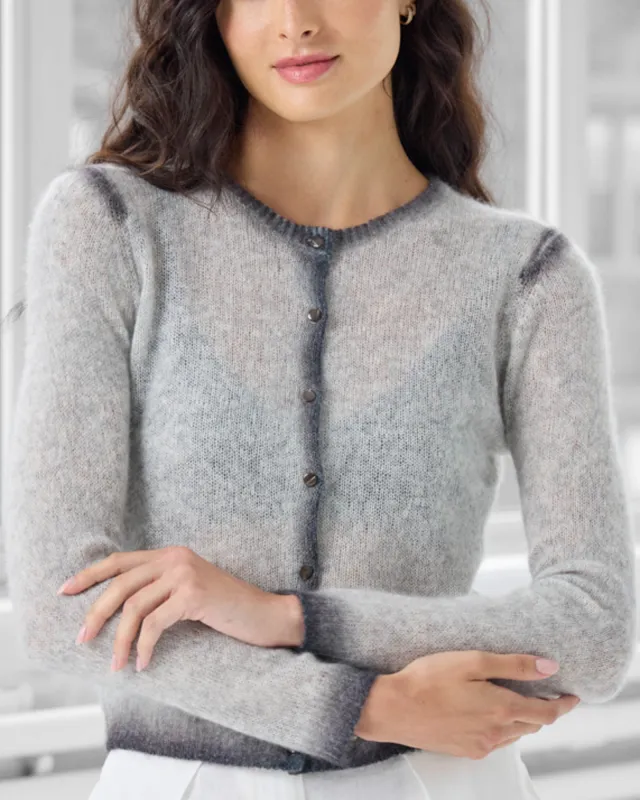 Smudge Tip Cardigan sold by TNT Fashion
