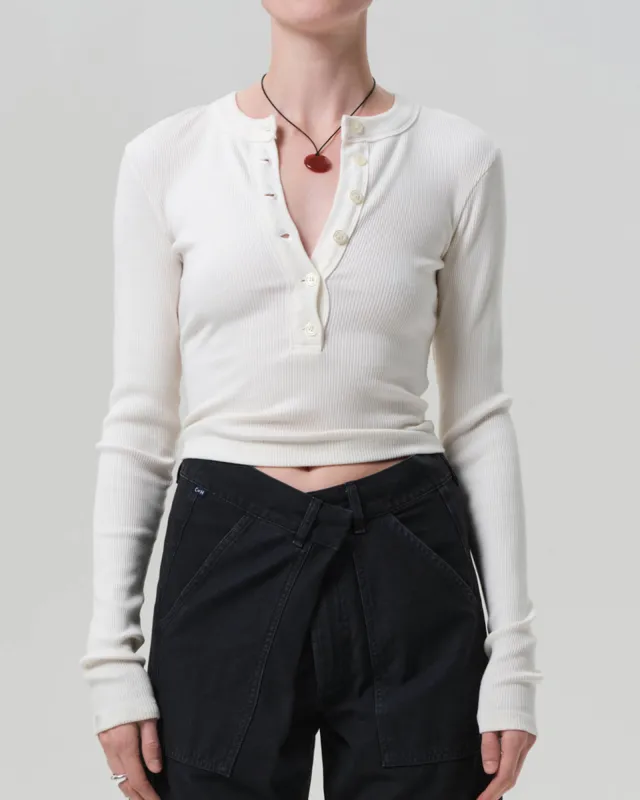 Varra Henley Long Sleeve sold by TNT Fashion