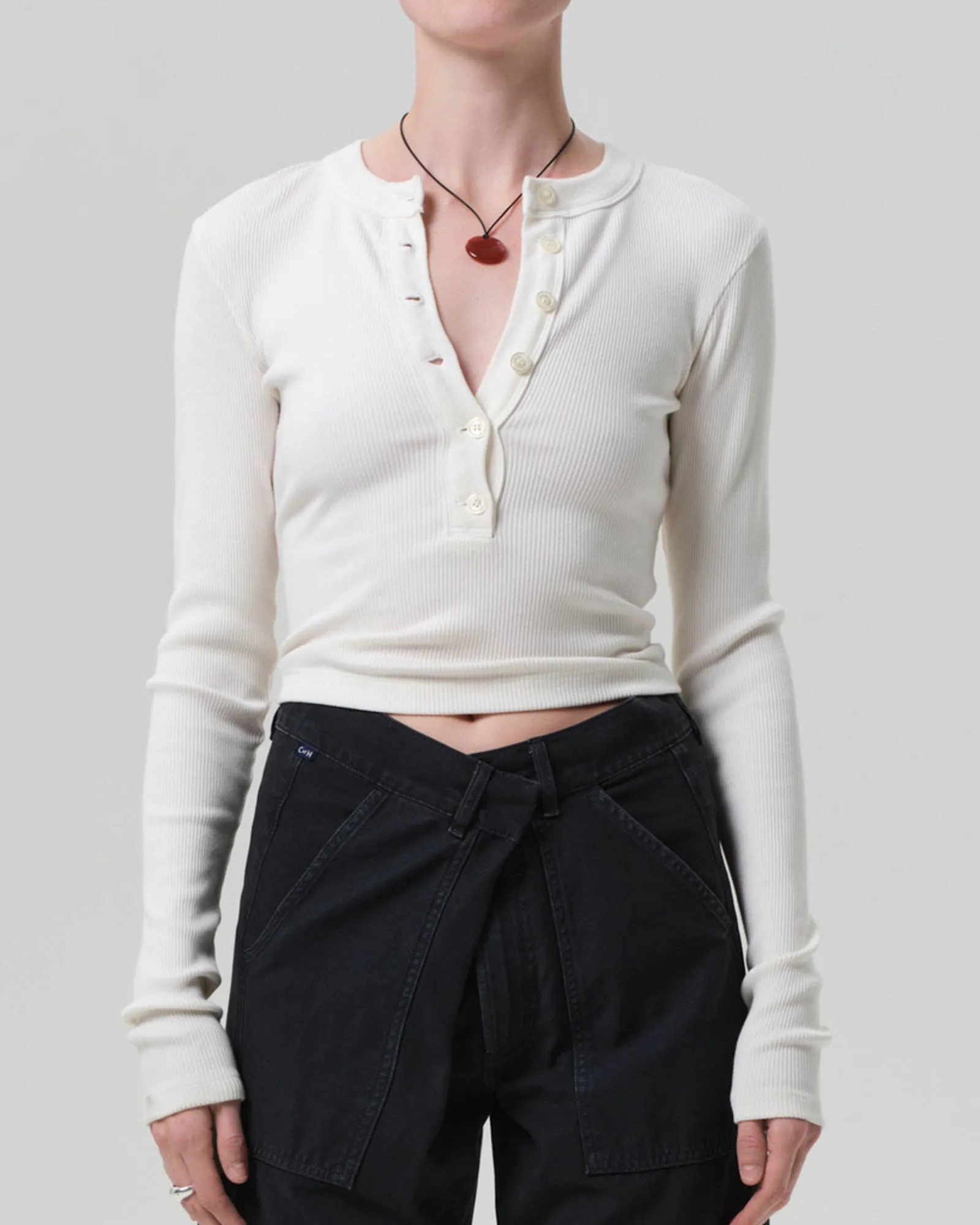Varra Henley Long Sleeve sold by TNT Fashion