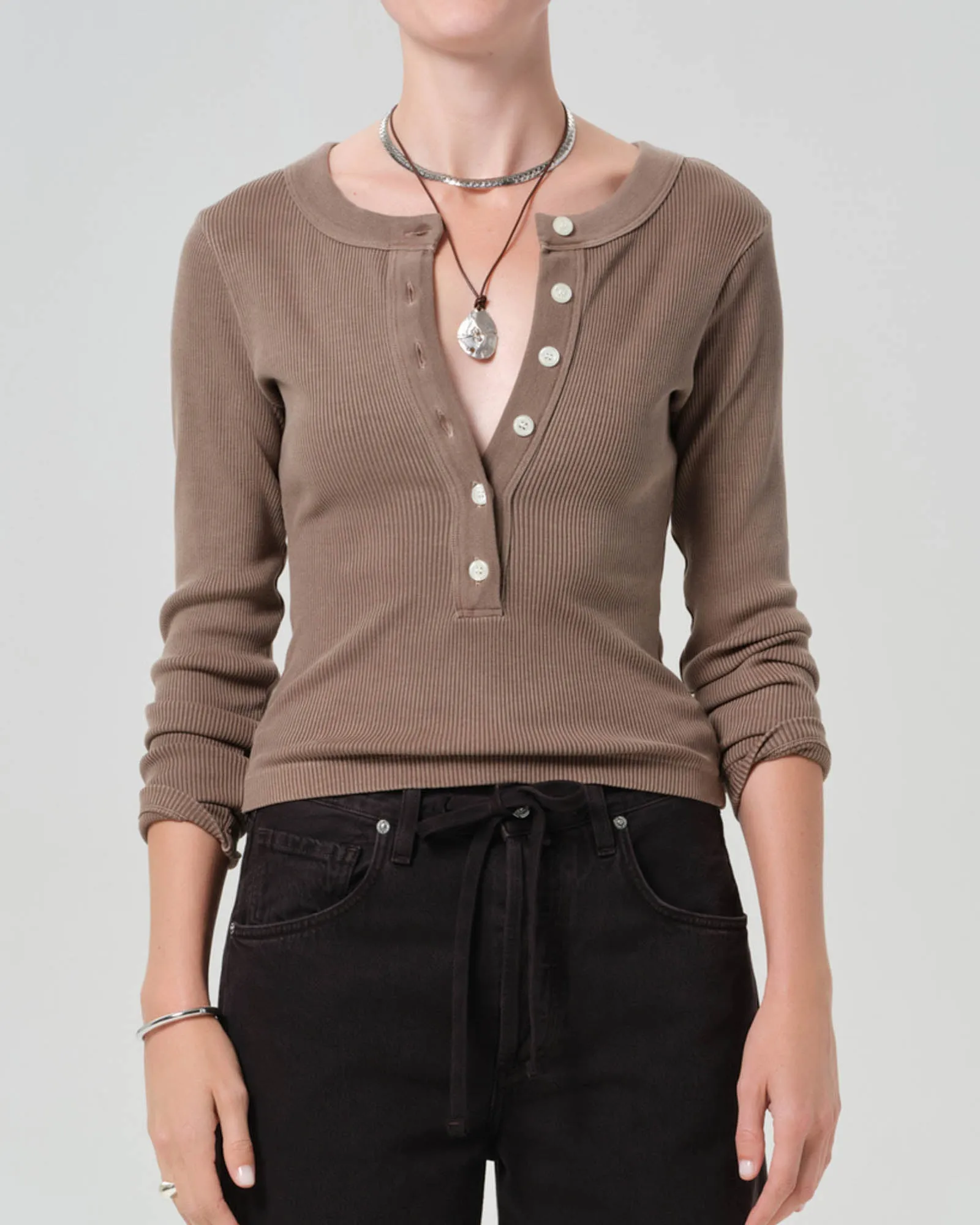 Varra Henley Long Sleeve sold by TNT Fashion