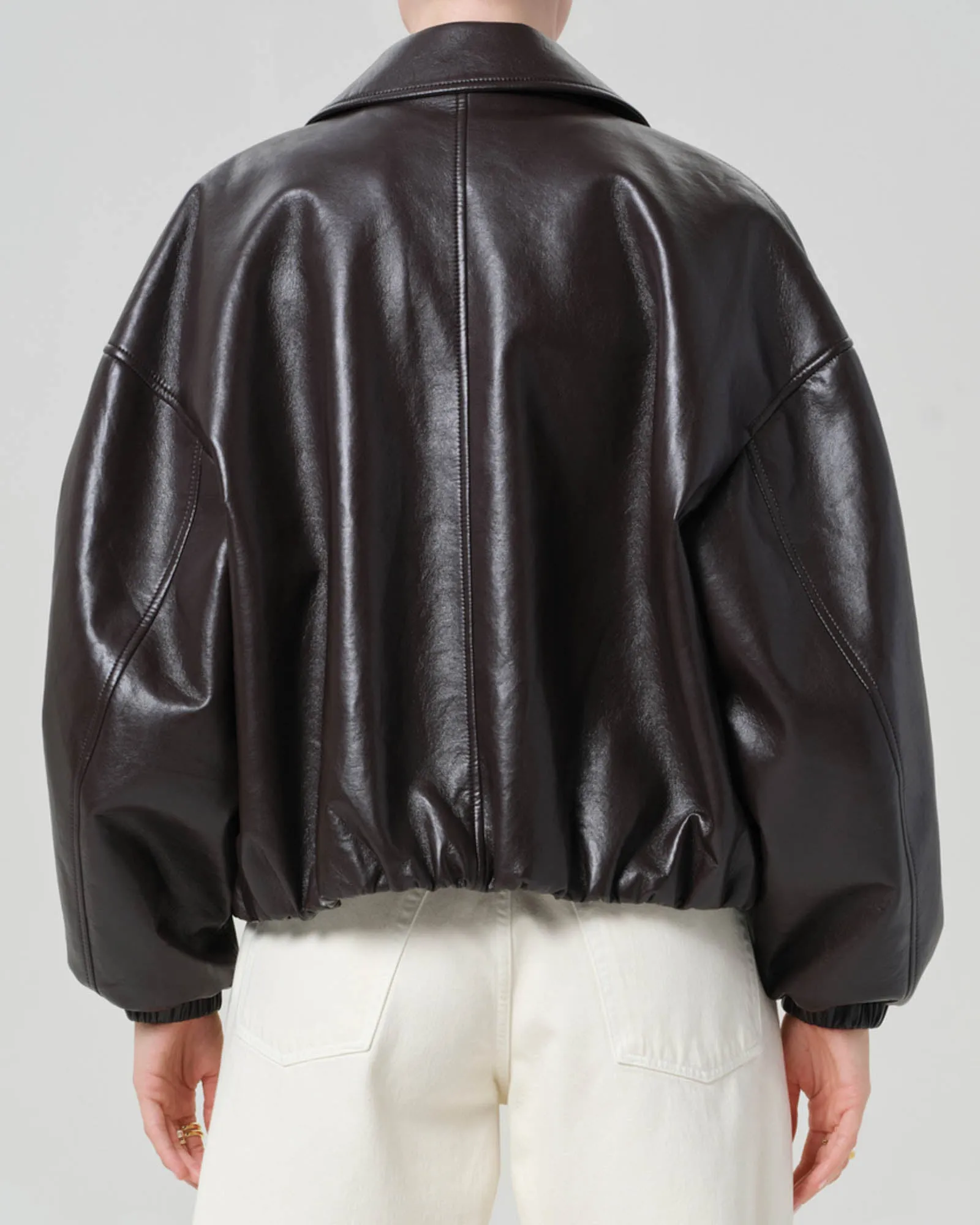 Bubble Hem Bomber Jacket sold by TNT Fashion product image thumbnail 3