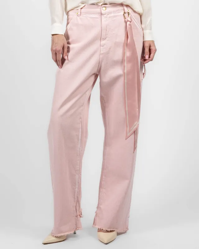 Lisa Silk Scarf Jeans made by DARKPARK